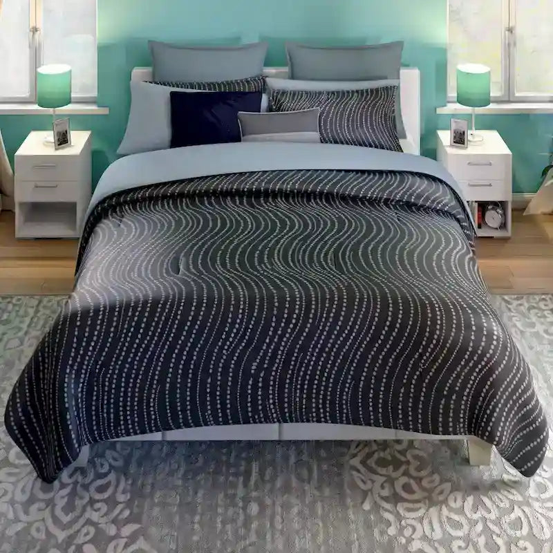 Cama tipo plataforma California king con cabecero tapizado – no necesita base de resortes