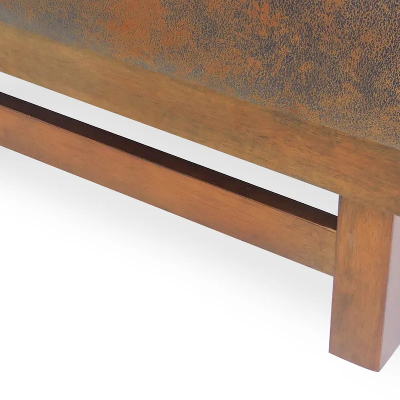 Μοντέρνο οθωμανικό σκαμπό κοκτέιλ από μικροΐνες με ξύλινο σκελετό – τραπεζάκι σαλονιού ή υποπόδιο