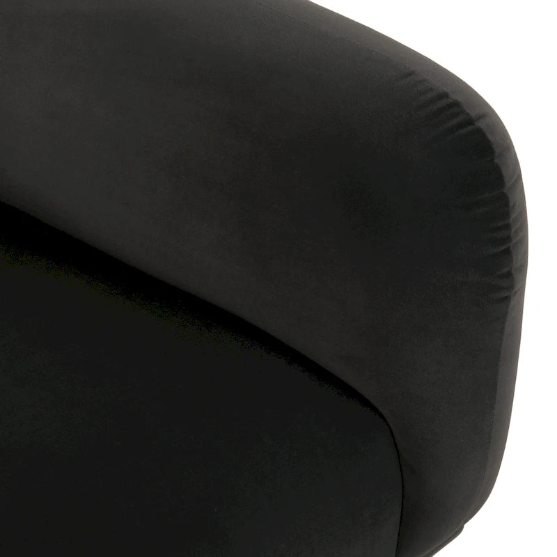 Stoff-Zweisitzer mit gepolsterten Armlehnen – Sofa für 2 Personen