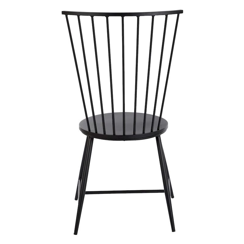 Dining Chair in Black Finish