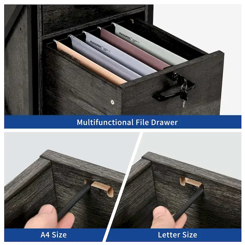 59-Inch Gaming Desk with Hutch, Bookshelf, 3 Drawers and RGB LED Lighting