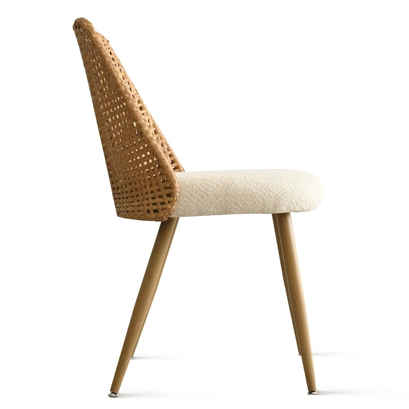 Silla de comedor tapizada