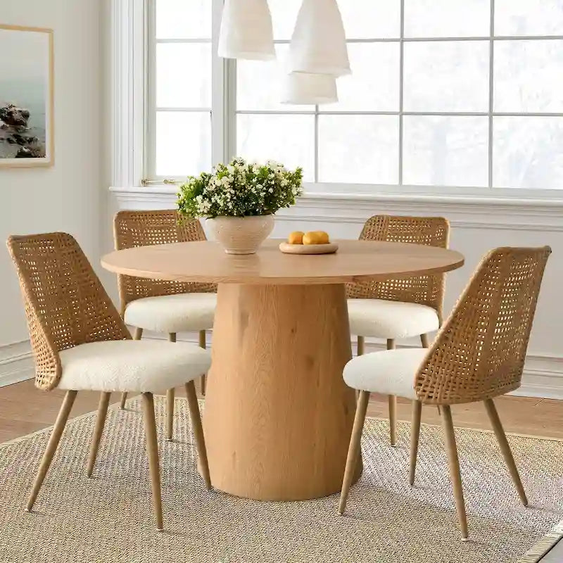 Silla de comedor tapizada