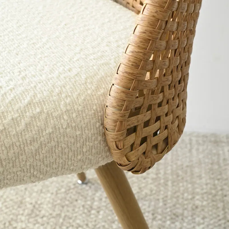 Silla de comedor tapizada